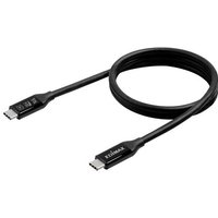 EDIMAX USB-Kabel USB4®, Thunderbolt™ 3 USB-C® Stecker 0.50m Schwarz UC4-0050TB von Edimax