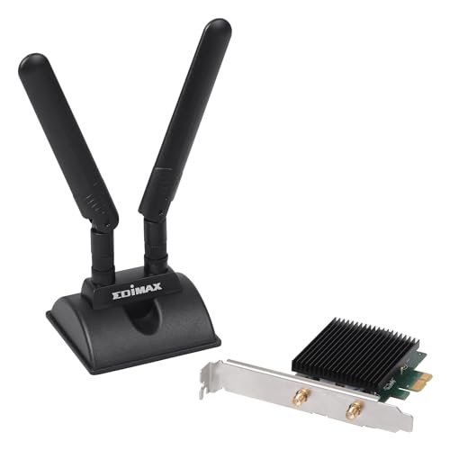 Edimax EW-7833AXP - AX3000 WLAN 6 Dualband 802.11ax & Bluetooth 5.0 PCI-Express-Adapter von Edimax