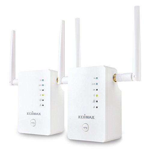 Edimax RE11 - Gemini RE11 WLAN AC1200 Access Point Roaming Kit von Edimax