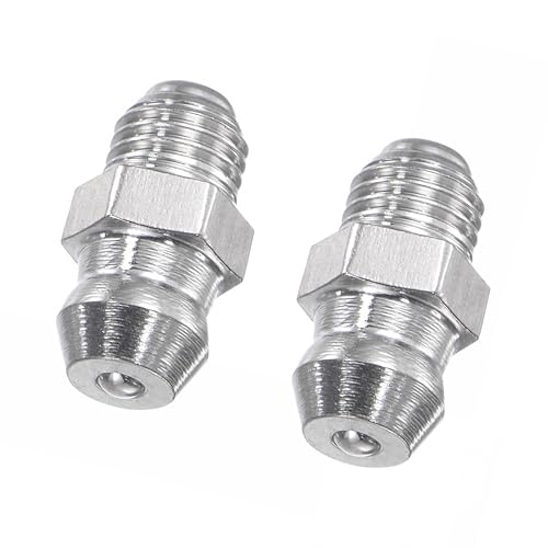 Gewinde Edelstahl gerade Hydraulik-Fettverschraubungen mit Zubehör 2 M6*0,75 von Edinstry