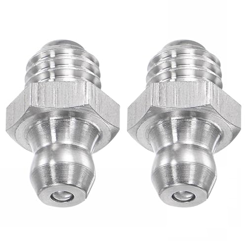 Gewinde Edelstahl gerade Hydraulik-Fettverschraubungen mit Zubehör 2 M8*1,25 von Edinstry