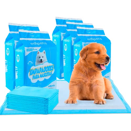 Edipets, Welpen Unterlagen, Welpentoilette, 45x60, Saugfähige Trainingsunterlagen, Einweg Toilettenmatte für Welpen, Puppy Training Pads (100 Stück) von Edipets