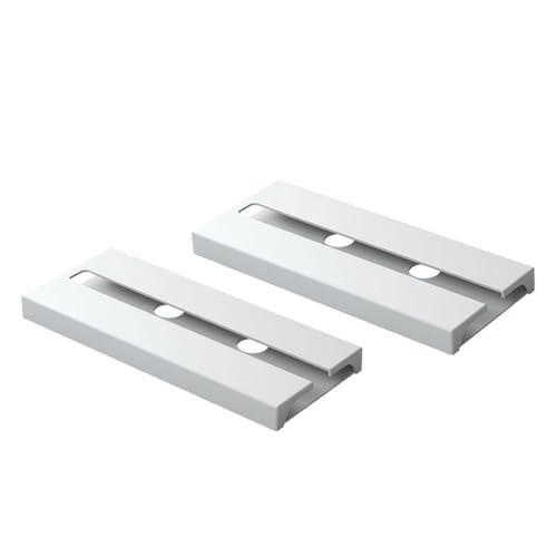 EdirFtra 2er-Pack Weingläserregal, Weinglasregal unter dem Schrank, Selbstklebende Glashalter, kein Bohren Weinstielglashalter für Küche und Bar,B von EdirFtra