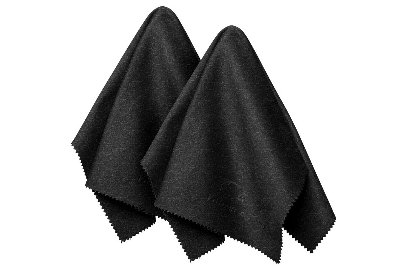 Edison & King 2x XXL Brillenputztücher Mikrofasertuch (Microfaser, 30x40 cm, 2er Pack, besseres Handling der Mikrofasertücher durch Grip-Struktur) von Edison & King