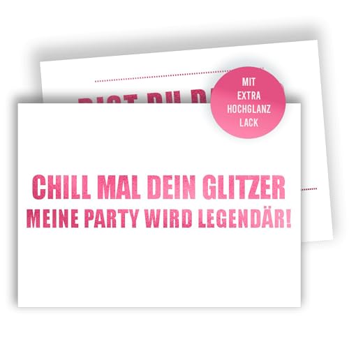 Edition Colibri 10 Geburtstagseinladungen Mädchen - Chill mal - Lässige Einladungskarten Kindergeburtstag Mädchen - Einladungskarten für Teenager, A6 Edition Colibri 10 Geburtstagseinladungen Mädchen - Chill mal - Lässige Einladungskarten Kindergeburtstag Mädchen - Einladungskarten für Teenager, A6 von Edition Colibri