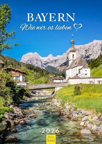 Edition Seidel Premium Kalender Bayern Wie wir es lieben 2026 Format DIN A3 Wandkalender Deutschland Würzburg Bamberg Donau Seen Natur Landschaften Christian Müringer Edition Seidel Premium Kalender Bayern Wie wir es lieben 2026 Format DIN A3 Wandkalender Deutschland Würzburg Bamberg Donau Seen Natur Landschaften Christian Müringer von Edition Seidel