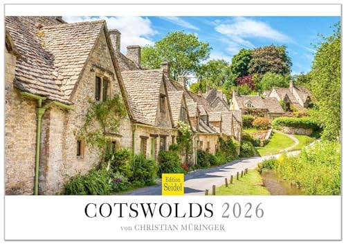 Edition Seidel Premium Kalender Cotswolds 2026 Format DIN A4 Wandkalender Großbritannien Südengland Castle Cottages Kirchplatz Landschaft Natur Blumen Christian Müringer Edition Seidel Premium Kalender Cotswolds 2026 Format DIN A4 Wandkalender Großbritannien Südengland Castle Cottages Kirchplatz Landschaft Natur Blumen Christian Müringer von Edition Seidel