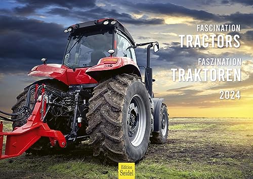 Edition Seidel Premium Kalender Faszination Traktoren 2024 Format DIN A3 Wandkalender Treckerkalender Trecker Traktor Auto Landwirtschaft Maschine von Edition Seidel