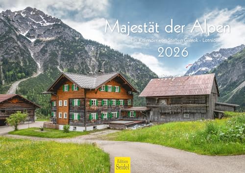 Edition Seidel Premium Kalender Majestät der Alpen 2026 Format DIN A3 Wandkalender Europa Deutschland Österreich Schweiz Italien Berge Steffen Gierok-Latniak Edition Seidel Premium Kalender Majestät der Alpen 2026 Format DIN A3 Wandkalender Europa Deutschland Österreich Schweiz Italien Berge Steffen Gierok-Latniak von Edition Seidel