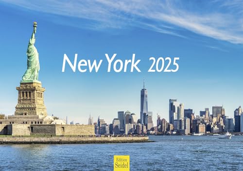 Edition Seidel Premium Kalender New York 2025 Format DIN A3 Wandkalender USA Amerika Big Apple Brooklyn Manhattan Chinatown Times Square Skyline Metropole von Edition Seidel