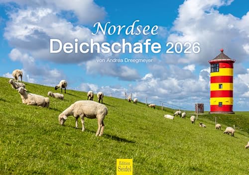 Edition Seidel Premium Kalender Nordsee Deichschafe 2026 Format DIN A3 Wandkalender Deutschland Norddeutschland Friesland Sylt Pilsum Deich Schafe Andrea Dreegmeyer Edition Seidel Premium Kalender Nordsee Deichschafe 2026 Format DIN A3 Wandkalender Deutschland Norddeutschland Friesland Sylt Pilsum Deich Schafe Andrea Dreegmeyer von Edition Seidel