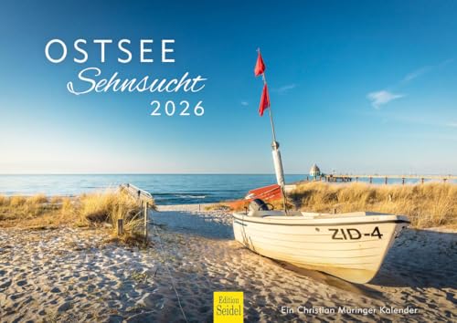Edition Seidel Premium Kalender Ostsee Sehnsucht 2026 Format DIN A4 Wandkalender Deutschland Mecklenburg-Vorpommern Schleswig-Holstein Rügen Usedom Darss Lübeck Christian Müringer Edition Seidel Premium Kalender Ostsee Sehnsucht 2026 Format DIN A4 Wandkalender Deutschland Mecklenburg-Vorpommern Schleswig-Holstein Rügen Usedom Darss Lübeck Christian Müringer von Edition Seidel