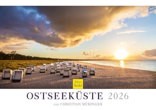 Edition Seidel Premium Kalender Ostseeküste 2026 Format DIN A4 Wandkalender Deutschland Meckl.-Vorp. Zingst Binz Usedom Rügen Ostsee Küste Christian Müringer Edition Seidel Premium Kalender Ostseeküste 2026 Format DIN A4 Wandkalender Deutschland Meckl.-Vorp. Zingst Binz Usedom Rügen Ostsee Küste Christian Müringer von Edition Seidel