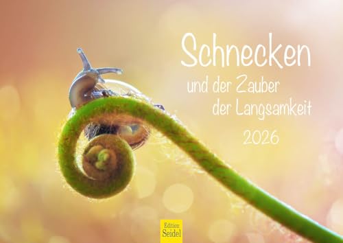 Edition Seidel Premium Kalender Schnecken und der Zauber der Langsamkeit 2026 Format DIN A4 Wandkalender Tierkalender Schnecke Natur Zitate Sprüche Edition Seidel Premium Kalender Schnecken und der Zauber der Langsamkeit 2026 Format DIN A4 Wandkalender Tierkalender Schnecke Natur Zitate Sprüche von Edition Seidel