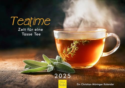 Edition Seidel Premium Kalender Teatime Zeit für eine Tasse Tee 2025 Format DIN A3 Wandkalender Entspannung Minz-Zitrone Chai Genuss Pfefferminz Ingwer Kräuter Tee Gewürze Ayurveda Christian Müringer Edition Seidel Premium Kalender Teatime Zeit für eine Tasse Tee 2025 Format DIN A3 Wandkalender Entspannung Minz-Zitrone Chai Genuss Pfefferminz Ingwer Kräuter Tee Gewürze Ayurveda Christian Müringer von Edition Seidel