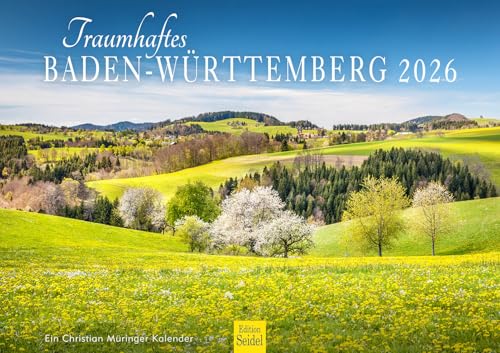 Edition Seidel Premium Kalender Traumhaftes Baden-Württemberg 2026 Format DIN A3 Wandkalender Europa Deutschland Süddeutschland Konstanz Heidelberg Bodensee Taubertal Donau Christian Müringer Edition Seidel Premium Kalender Traumhaftes Baden-Württemberg 2026 Format DIN A3 Wandkalender Europa Deutschland Süddeutschland Konstanz Heidelberg Bodensee Taubertal Donau Christian Müringer von Edition Seidel