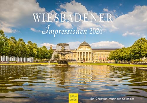 Edition Seidel Premium Kalender Wiesbadener Impressionen 2026 Format DIN A3 Wandkalender Deutschland Hessen Schloss Biebrich Kranzplatz Staatstheater Christian Müringer Edition Seidel Premium Kalender Wiesbadener Impressionen 2026 Format DIN A3 Wandkalender Deutschland Hessen Schloss Biebrich Kranzplatz Staatstheater Christian Müringer von Edition Seidel