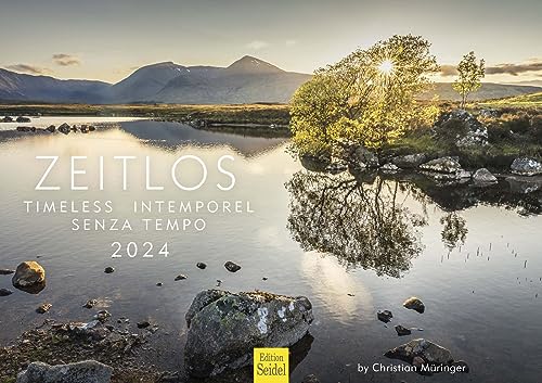 Edition Seidel Premium Kalender Zeitlos 2024 Format DIN A3 Wandkalender Landschaft Deutschland Neuseeland Frankreich Schottland England Mallorca Christian Müringer von Edition Seidel