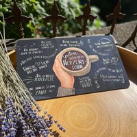 Mutter Sohn Geschenk Frühstücksbrettchen "Guten Morgen Herzenssohn" - Robust, Spülmaschinenfest, Langlebig Mutter Sohn Geschenk Frühstücksbrettchen "Guten Morgen Herzenssohn" - Robust, Spülmaschinenfest, Langlebig von EditionHerzAUF