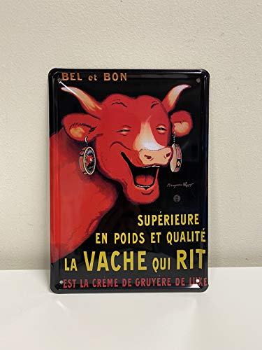 Éditions Clouet 29002 Blechschild, Motiv: Rabier 'La Vache Qui Rit', 15 x 21 cm Éditions Clouet 29002 Blechschild, Motiv: Rabier 'La Vache Qui Rit', 15 x 21 cm von Éditions Clouet