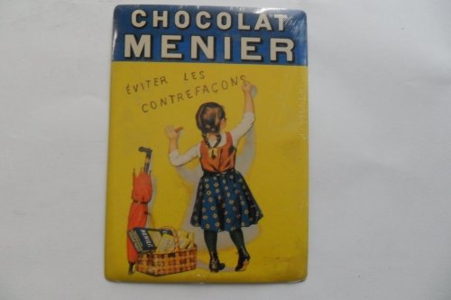 Éditions Clouet 29007 Blechschild, Motiv: Bouisset 'Chocolat Menier', 15 x 21 cm von Éditions Clouet