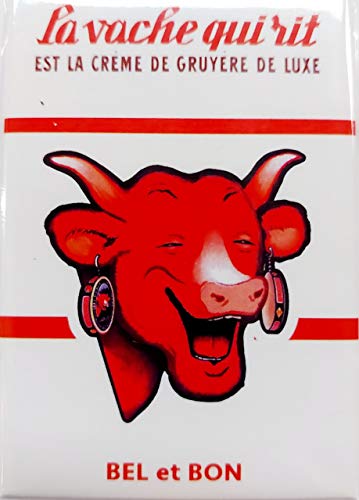 Editions Clouet Magnet La Vache Qui rit (7,5 x 5,2 cm) von Editions Clouet