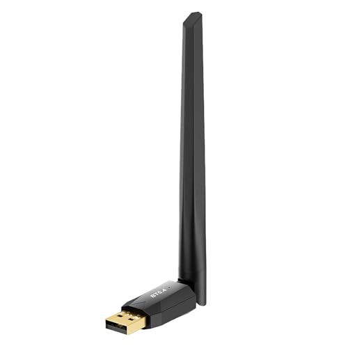 USB Bluetooth 5.4 Dongle Adapter, Long Range Bluetooth 5.4 USB Adapter, High Gain USB Wi-Fi Dongle, Wireless Transmitter Dongle, Low Latency EDR Bluetooth Receiver, Bluetooth Adapter for PC von Edksegjcsous
