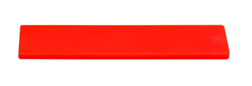 EDMA 186355 1000 Abstandskeilen Flach, 100mm x 24mm x 3mm, rot von Edma