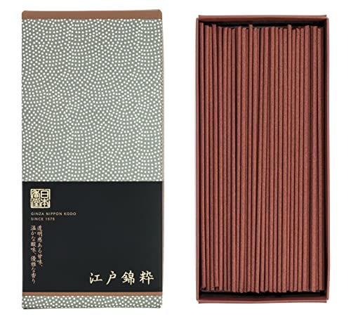 NIPPON KODO | Edonisiki Iki Weihrauch, natürlicher japanischer Duft von Vanille und Zimt, ca. 180 Stück von nippon kodo