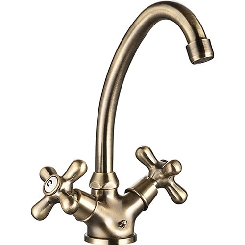 Edouard Rousseau - Retro Waschtischmischer Alte Bronze - schwenkbarer Rohrauslauf Edouard Rousseau - Retro Waschtischmischer Alte Bronze - schwenkbarer Rohrauslauf von Edouard Rousseau