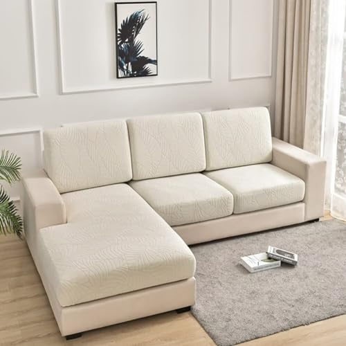 Sofa Überzug Sofabezug, Sofa Bezug Wasserdicht Stretch Sofa Cover Sitzkissenbezug Universal Sofabezug Chaiselongue Ecksofa L Form Couch Überzug von Edumov