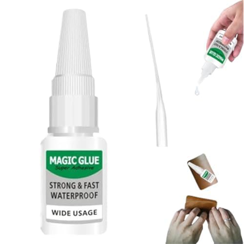 Magic Glue, Welding High-Strength Oily Glue,Universal Super Glue,Magic Glue Super Adhesive Strong & Fast Waterproof Wide Usage, All Purpose Super Glue for Metal, Plastic, Wood, Ceramics (1 Pcs) von Eeiiey