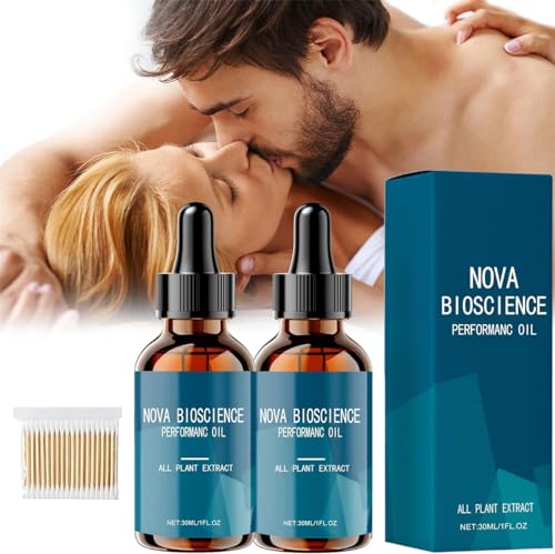Nova Bioscience Performance Oil,Revitahepa Male Growth Nutrition Drops, Nexusbio Labs Complex Men's Drops,Nova Bioscience Oil for Men,Nova Bioscience Performance Oil for Men (2 Pcs) von Eeiiey