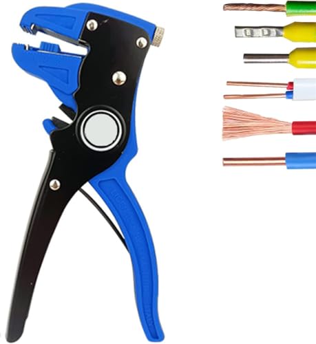 Vista Quick Strippers,Quickstriper Wire Striper,Quick Strip Wire Stripper,Vista Wire Stripper,Automatic Self Adjusting Wire Stripper,2 in 1 Cable Stripper Tool for Cable Wire Repair (Blue) von Eeiiey