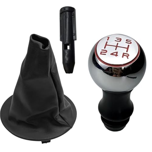 Eejghfwq Schaltknauf Für Citroen Für Berlingo Für Peugeot Für Partner 2008-2018 Schaltknauf Gamasche Stiefel Staubdichte Abdeckung Schalthebelhülse Schaltknaufkopf(B0362K0282K0068) von Eejghfwq