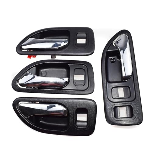 Eejghfwq Türgriff Innentür Auto Für Accord 1994-1997 Innen Türgriff Vorne Hinten Links Rechts Set 72165SV4003ZA 72126SV2003ZB Auto-Innentürgriff(4Piece) von Eejghfwq