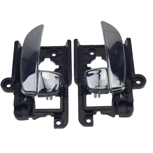 Eejghfwq Türgriff Innentür Auto Für Hyundai Für Elantra 2007-2010 Chrome Interior Türgriff Vorne Hinten Links Rechts 826200Q000 HY1353131 Auto-Innentürgriff(Left Right 2Piece) von Eejghfwq