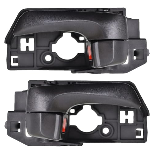 Eejghfwq Türgriff Innentür Auto Für Hyundai Für Sonata 2013-2018 Schwarz Innen Türgriff Hinten Links Rechts 83610-3K520 83620-3K520 Auto-Innentürgriff(1 pair) von Eejghfwq