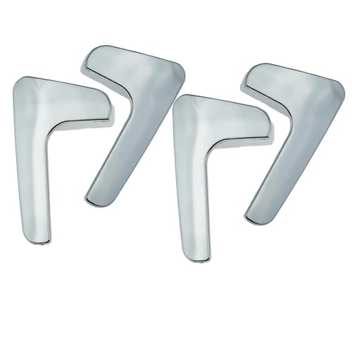 Eejghfwq Türgriff Innentür Auto Für SEAT Für CORDOBA 1999-2002 Innen Türgriff Chrom Links Rechts 6K0837113 6K0837114 Auto-Innentürgriff(LH RH 4Piece) von Eejghfwq