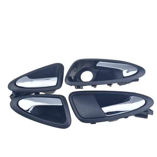 Eejghfwq Türgriff Innentür Auto Für Seat Für Ibiza IV 2008-2019 Chrom Vorne Hinten Links Rechts Innen Türgriff 6J1837113A 6J1837114A Auto-Innentürgriff(4 Piece Front Rear Kit) von Eejghfwq