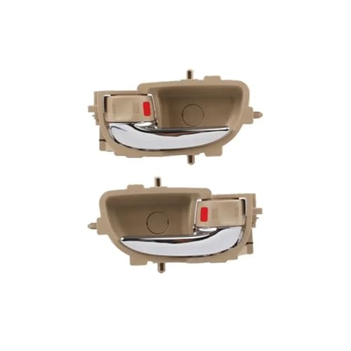 Eejghfwq Türgriff Innentür Auto Für Toyota Für Corolla Für Quest 2014-2016 Autoinnenraum Links Rechts Innentürgriff Ersatz 69206-02330 69205-02340 Auto-Innentürgriff(Brown Left and Right) von Eejghfwq