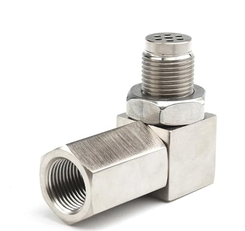 Katalysator 90 Grad CEL Check Engine Licht O2 Sauerstoff Sensor Spacer Adapter Universal Auto Lambdasonde von Eejghfwq