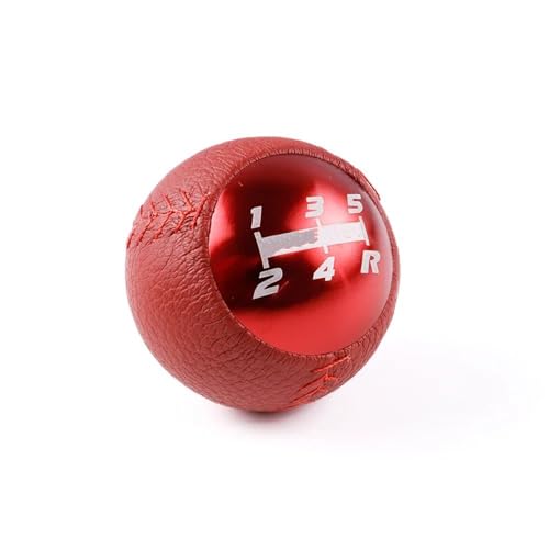 Schaltknauf Für Civic Für Accord EK9 EP3 FN2 DC2 DC5 S2000 FD2 Mu Gen 5/6 Geschwindigkeit M10x1.5 Manuelle Auto Schaltknauf Schalthebelkopf Schaltknaufkopf(5 speed red) von Eejghfwq