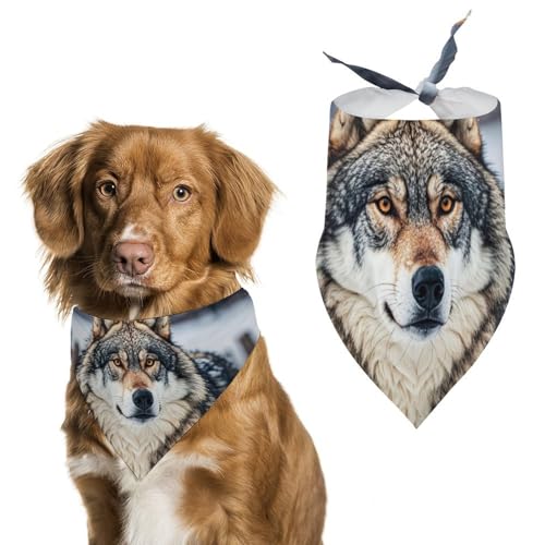Halstücher für Hunde im Winterbauernhof-Stil, verstellbar, für Partys, Haustier-Dekorationen, niedlicher Hund, Dreieckstuch für kleine, mittelgroße Welpen, Katzen, Kostüm-Zubehör Halstücher für Hunde im Winterbauernhof-Stil, verstellbar, für Partys, Haustier-Dekorationen, niedlicher Hund, Dreieckstuch für kleine, mittelgroße Welpen, Katzen, Kostüm-Zubehör von Eekstdbn