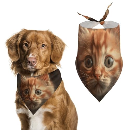 Halstücher für Katzen und Hunde, verstellbar, für Partys, Haustierdekorationen, niedliches Dreieckstuch für kleine, mittelgroße Welpen, Katzen, Kostüm-Zubehör Halstücher für Katzen und Hunde, verstellbar, für Partys, Haustierdekorationen, niedliches Dreieckstuch für kleine, mittelgroße Welpen, Katzen, Kostüm-Zubehör von Eekstdbn
