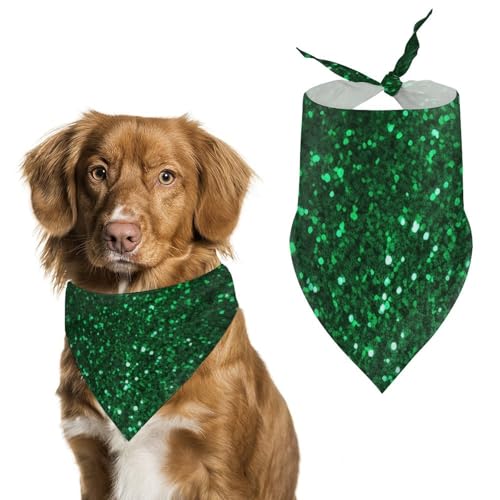 Hundehalstücher mit Pailletten, glitzernd, verstellbar, für Partys, Haustierdekorationen, niedliches Dreieckstuch für kleine, mittelgroße Welpen, Katzen, Kostüm-Zubehör Hundehalstücher mit Pailletten, glitzernd, verstellbar, für Partys, Haustierdekorationen, niedliches Dreieckstuch für kleine, mittelgroße Welpen, Katzen, Kostüm-Zubehör von Eekstdbn
