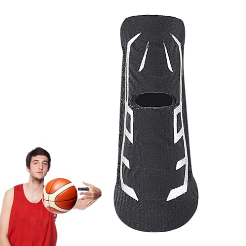 Eelogoo Fingerbandage, Fingerstützorthese,Fingerbandage-Stützhülsenschutz - Dehnbare elastische Bandagen Daumenstütze für Volleyball, Basketball, Tennis von Eelogoo