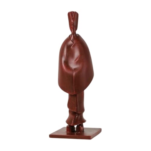 Eeuye Abstrakte Figur, Ornamente, Skulptur, Ornamente, für Zuhause, Wandschrank, Arbeitszimmer, Weiche Dekoration, Weinrote Farbe von Eeuye