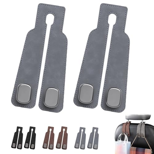 2 Stück Autositz Doppelhaken Rückenhaken,autositz doppelhaken rückenhaken,auto Haken Kopfstütze,autositz doppelhaken,car Hook,auto-kopfstützen-haken Für Autositz ,faufbewahrungshaken auto, Handtaschen von Eevhrqw