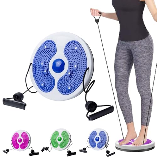 Eevhrqw Taillentwister,Waist Whisper Disc,Waist Whisper,Twist Waist Disc Board Mit Kordelzug Taille Verdrehende Scheibe,Taillendrehscheibe Twist Board Trainingsgerät Taille Drehscheibe Hüfttrainer von Eevhrqw